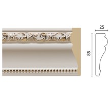 152-115G Молдинг средний золотистый 