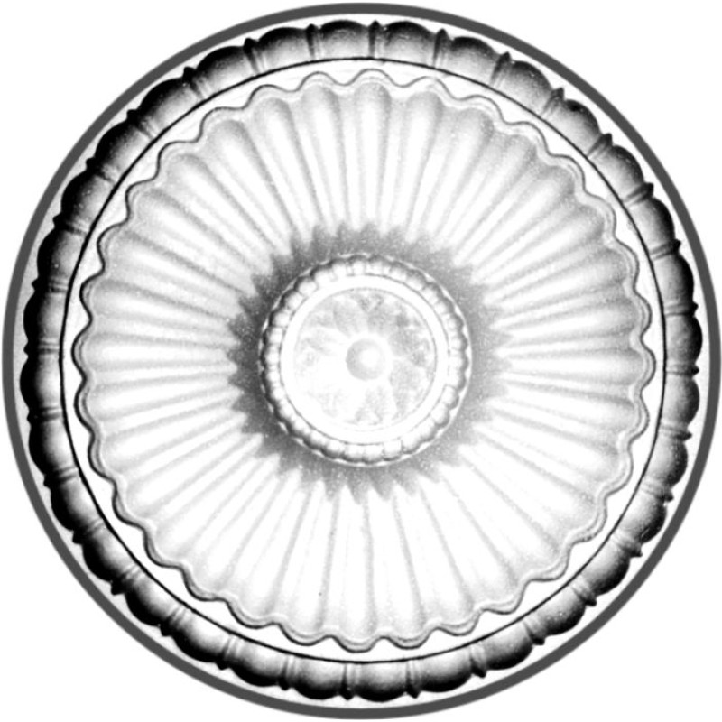 Розетка потолочная из полистирола R6