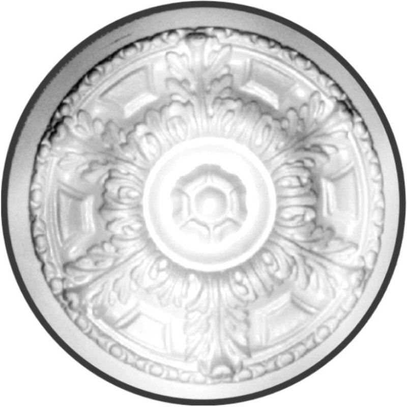 Розетка потолочная из полистирола C22