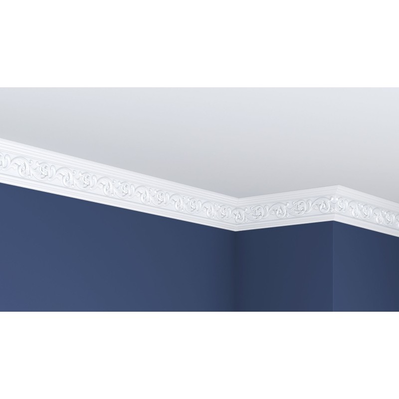 Потолочный плинтус glanzepol GP-63