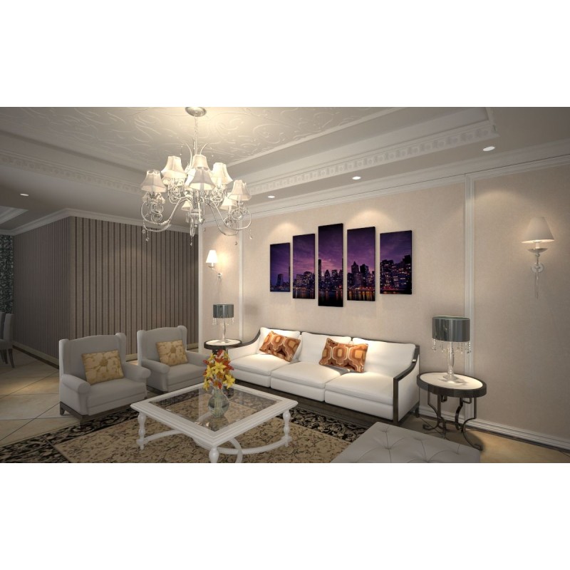 Потолочный плинтус glanzepol GP60