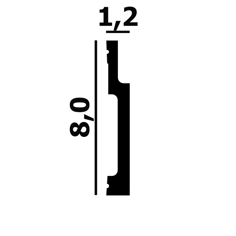 Плинтус P116 Перфект Плюс