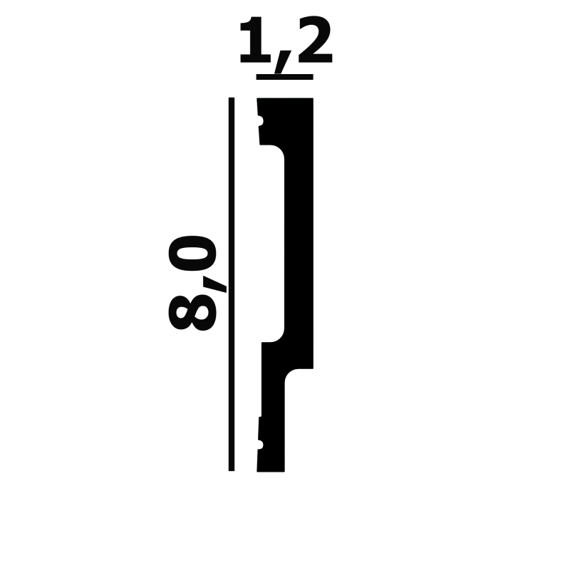 Плинтус P116 Перфект Плюс