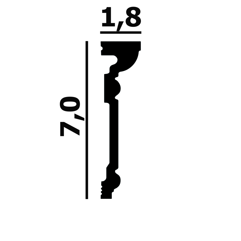 Молдинг P97 Перфект Плюс
