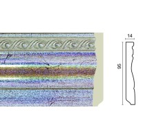 Плинтус напольный широкий 53-32