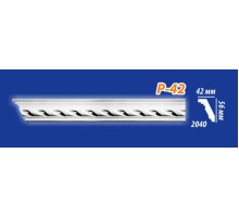 Плинтус потолочный Р42