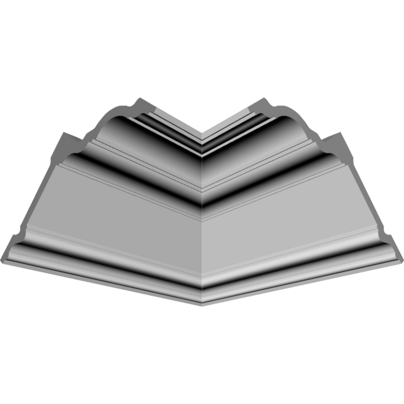 Плинтус потолочный glanzepol GP79