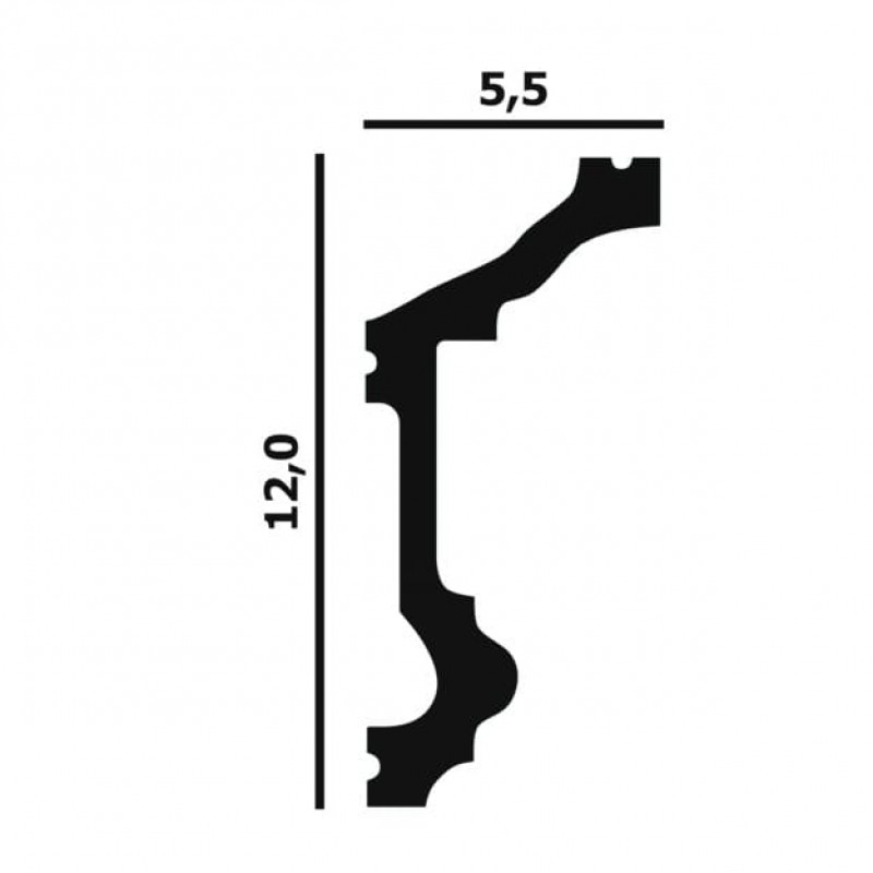 Плинтус потолочный P91 Перфект Плюс