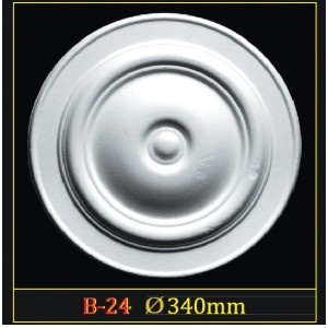 Розетка потолочная из полистирола B24