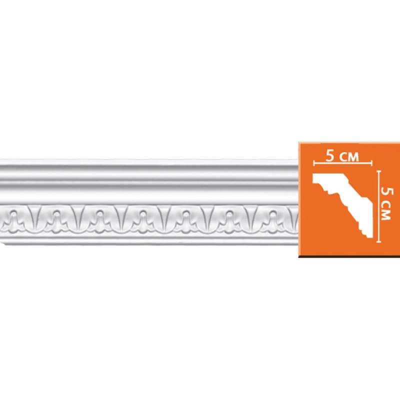 DT9811 плинтус из полиуретана 