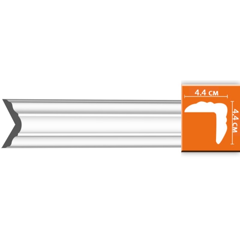 96206 FLEXIBLE плинтус из полиуретана 