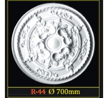 Розетка потолочная из полистирола R44