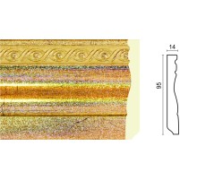Плинтус напольный широкий 53-33