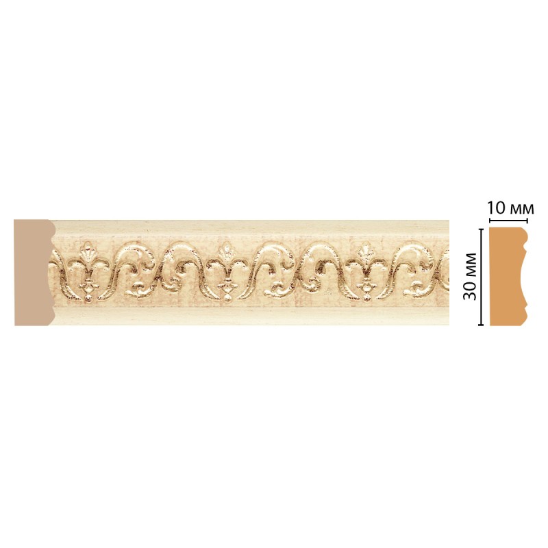 Молдинг цветной Decomaster 165-1028 (30*10*2400) ДМ Недорого Быстро ...