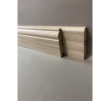 Плинтус напольный МДФ SM 04-80 Ясень шимо