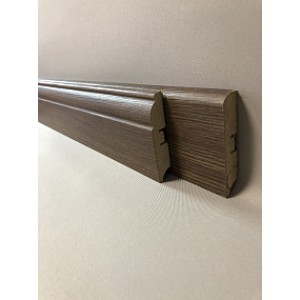 Плинтус напольный МДФ SM 04-80 Дуб рустик