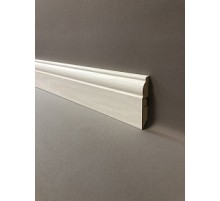 Плинтус напольный МДФ SM 04-80 Аивори молочный