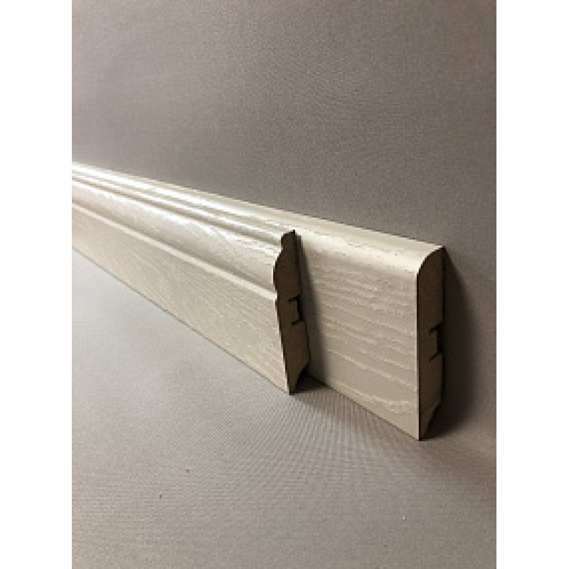 Плинтус напольный МДФ SM 02-80 Аивори капучино