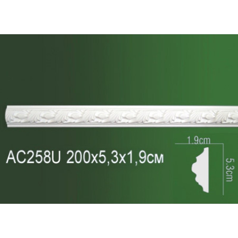 Молдинг полиуретановый AC258U