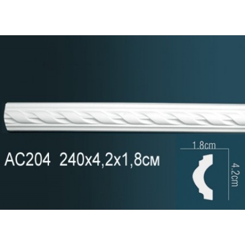 Молдинг с орнаментом AC204