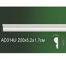 Молдинг полиуретановый AD314U