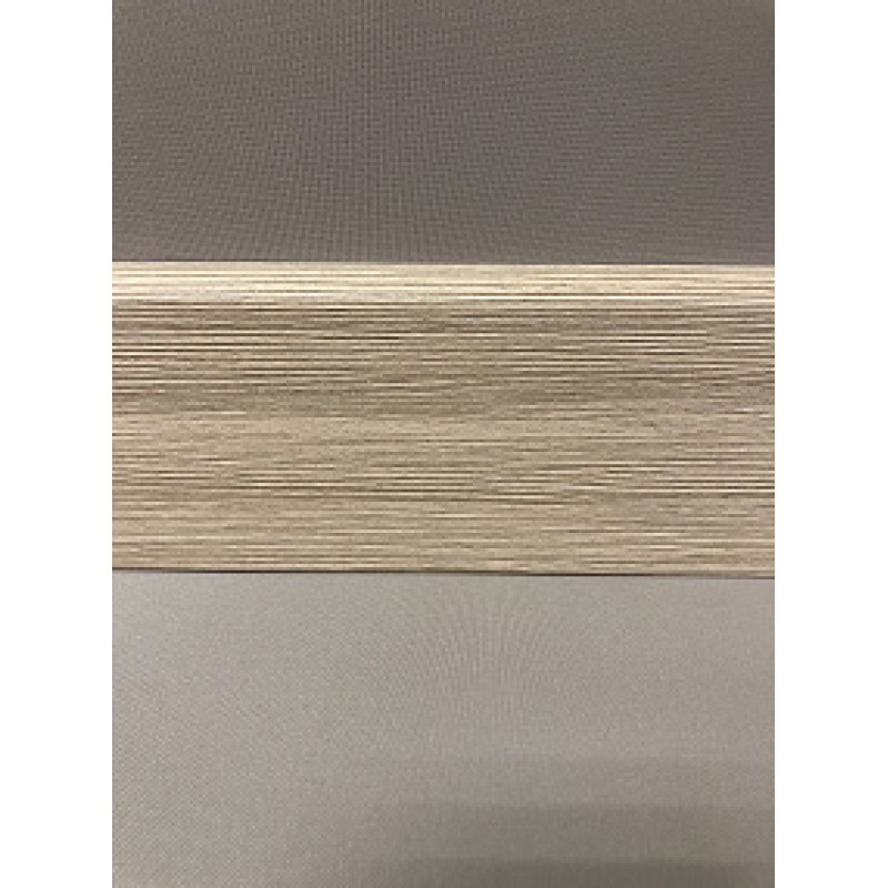 Плинтус напольный МДФ SM 02-80 Ясень шимо