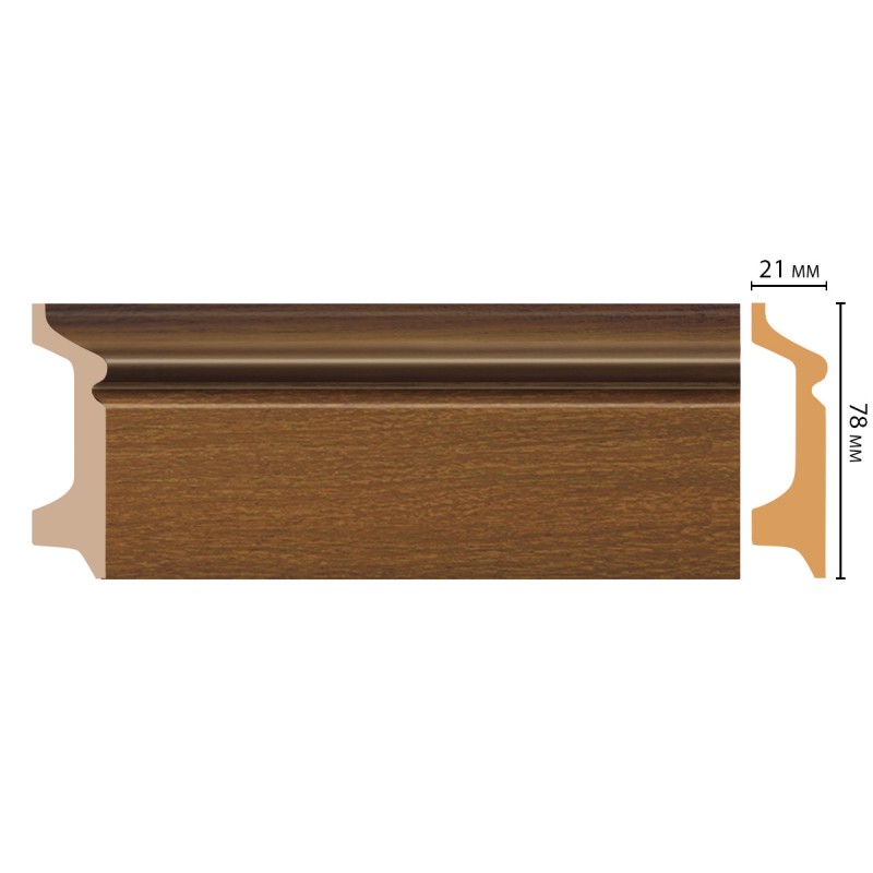 Цветной напольный плинтус D122-85 