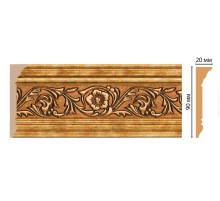 D226-58 ШК/20 плинтус DECOMASTER(90*20*2400 мм)