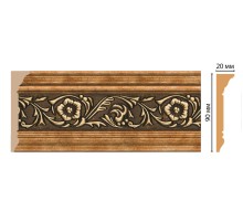 D226-57 ШК/20 плинтус DECOMASTER(90*20*2400 мм)