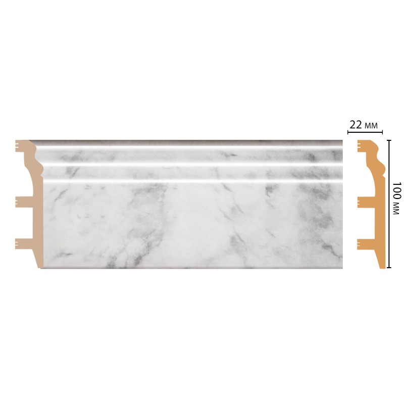 Цветной напольный плинтус D232-79 