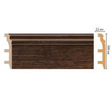 D232-966 ШК/14 Плинтус напольн.DECOMASTER(100*22*2400 мм)