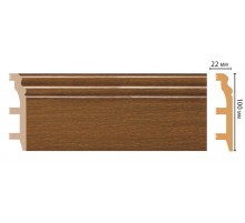 D232-85 ШК/14 Плинтус напольн.DECOMASTER(100*22*2400 мм)
