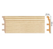 D232-71 ШК/14 Плинтус напольн.DECOMASTER(100*22*2400 мм)