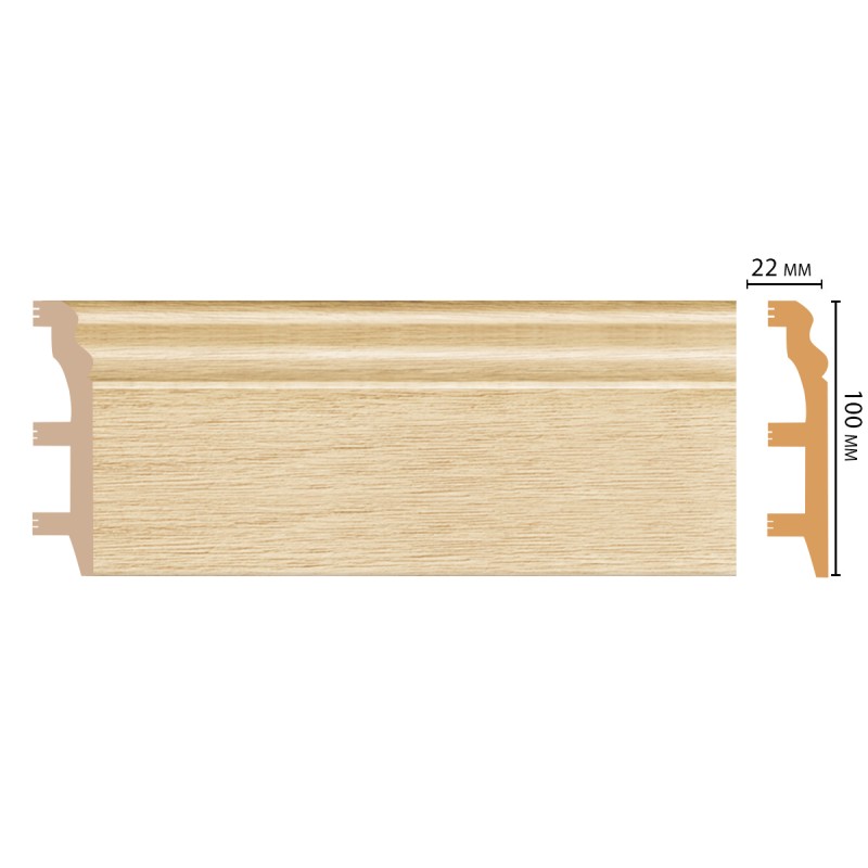 Цветной напольный плинтус D232-71 