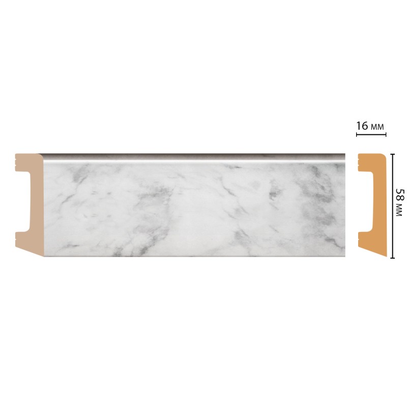 Цветной напольный плинтус D234-79 