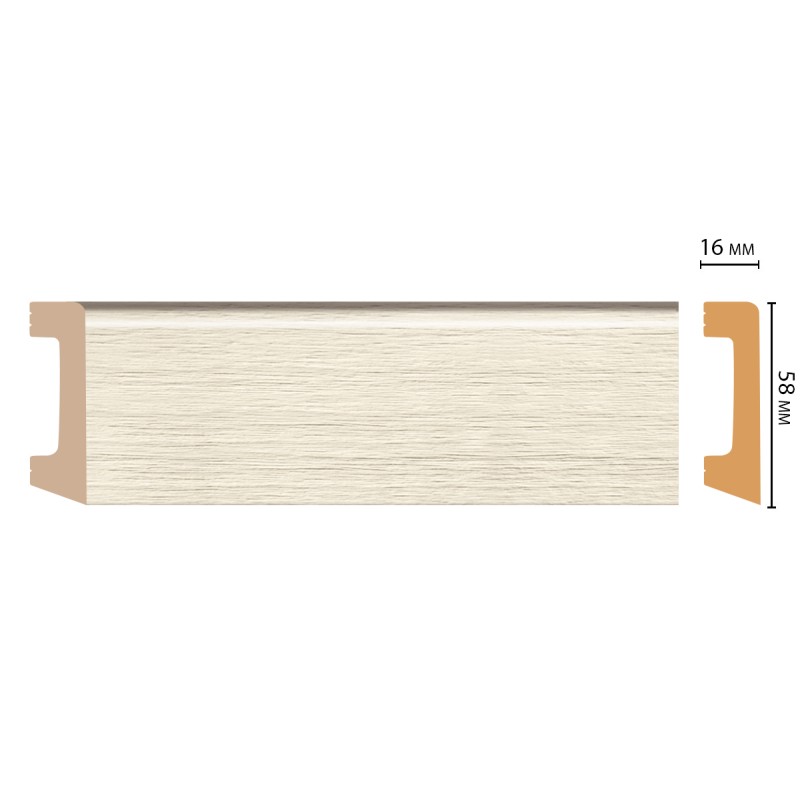 Цветной напольный плинтус D234-1070 