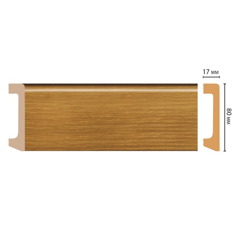 Цветной напольный плинтус D235-73 