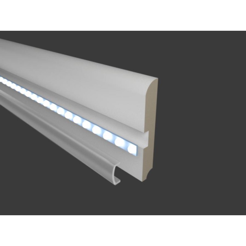 Напольный плинтус pn 050led