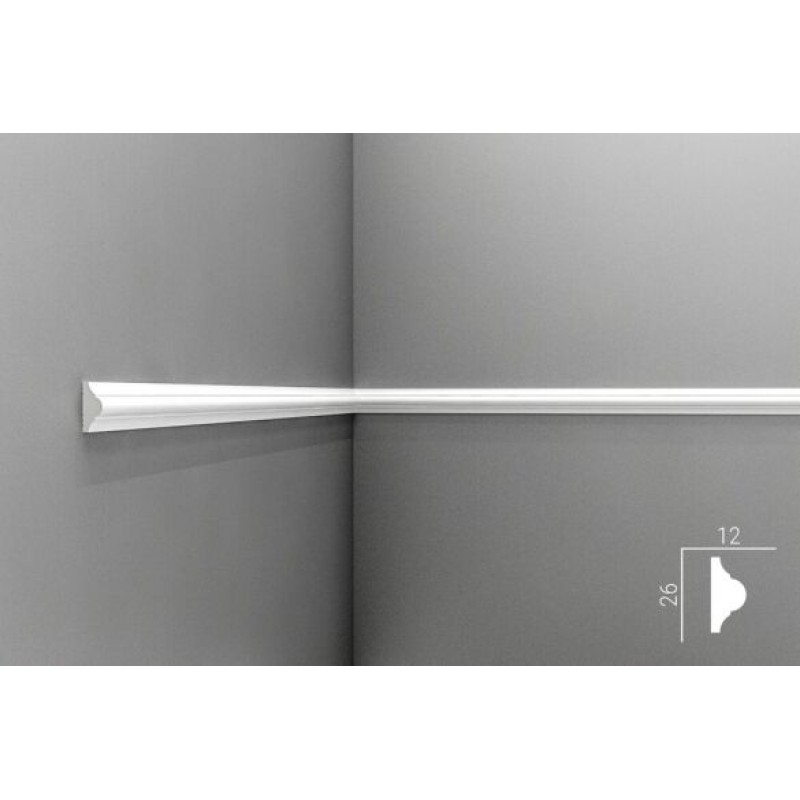 Молдинг М001, 26х12, экополимер