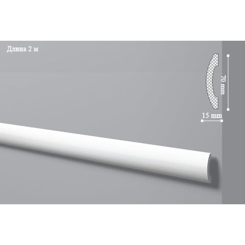 Молдинг гладкий WD3