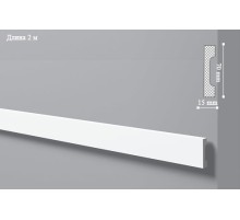 Молдинг гладкий WD2