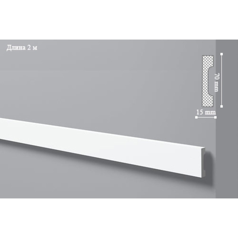 Молдинг гладкий WD2