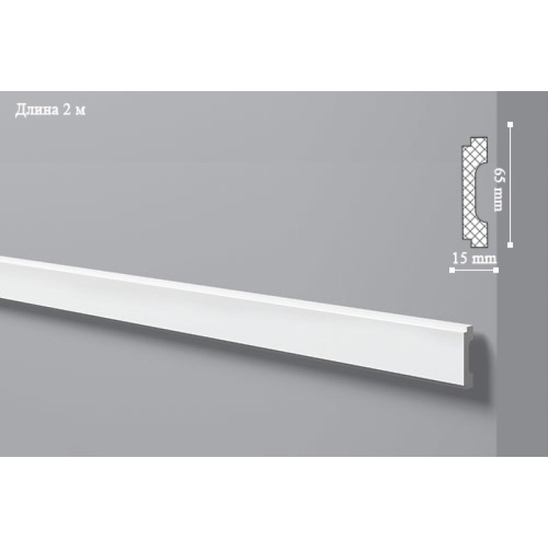 Молдинг гладкий WD1