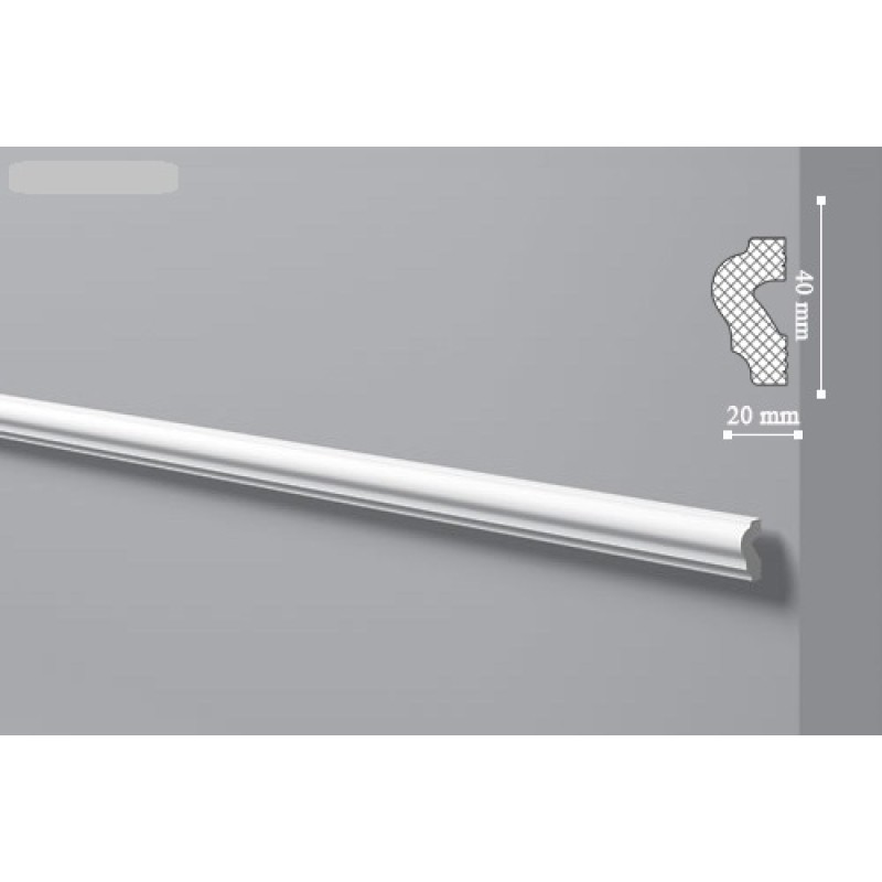 Молдинг гладкий WL2