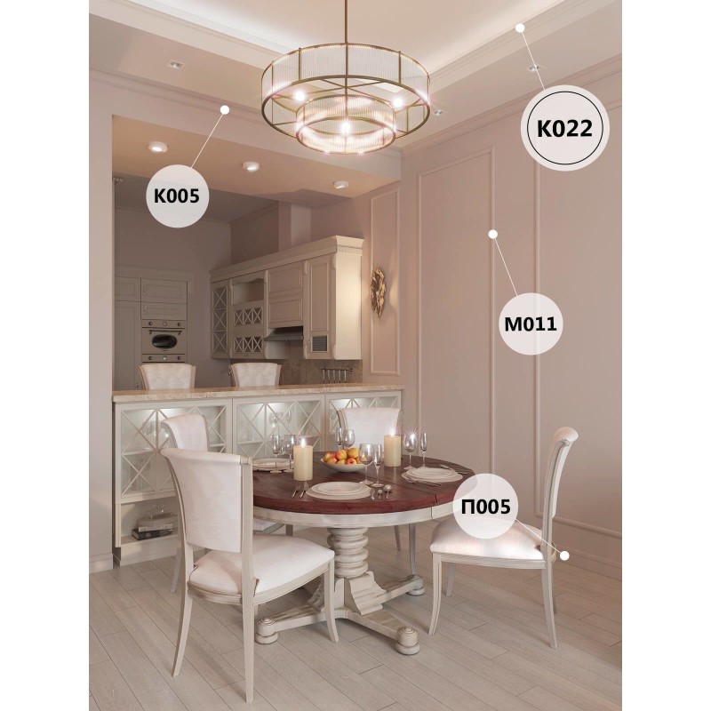 Карниз К022, 45х30, экополимер