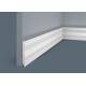 Плинтус П015, 80х11, экополимер
