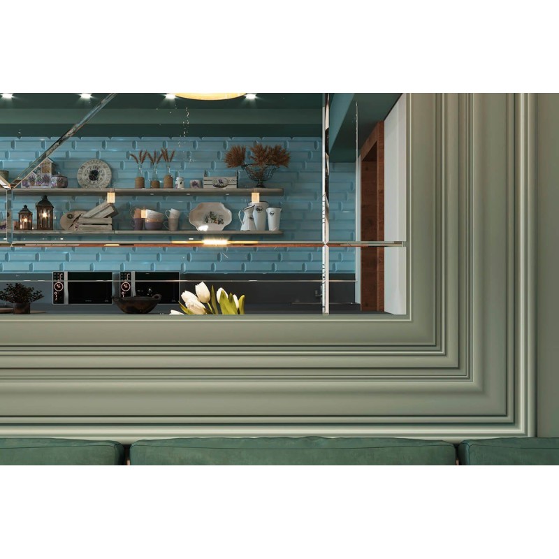 Молдинг М33, 76х14, 2000мм, Экополимер/15