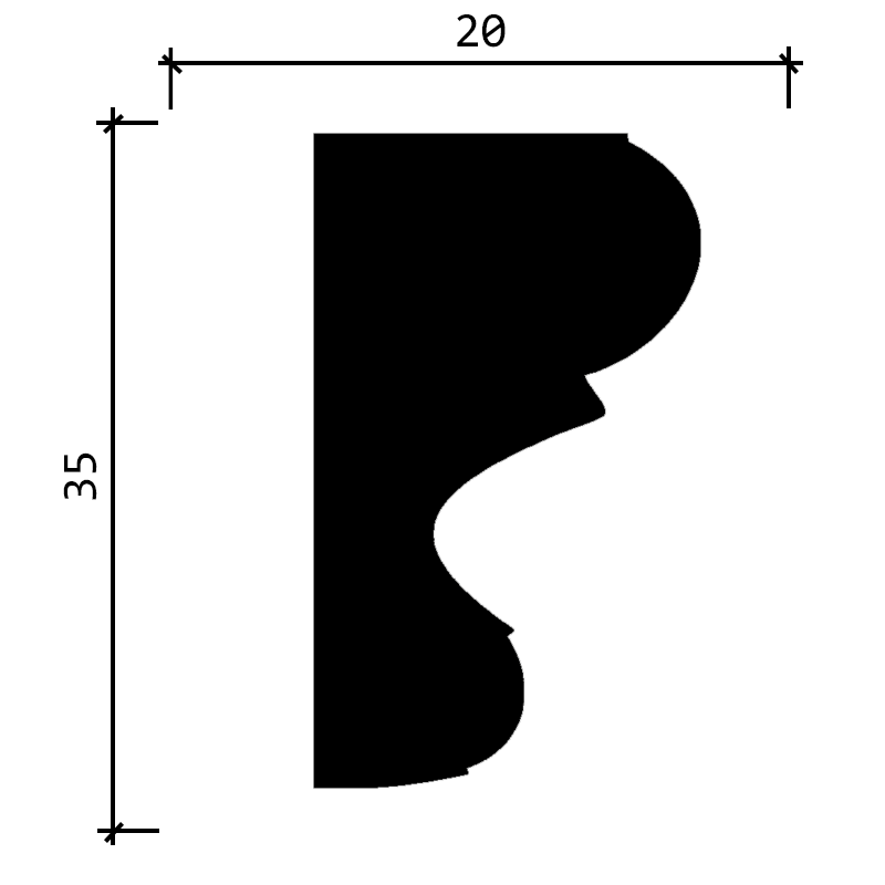 Молдинг DD607 