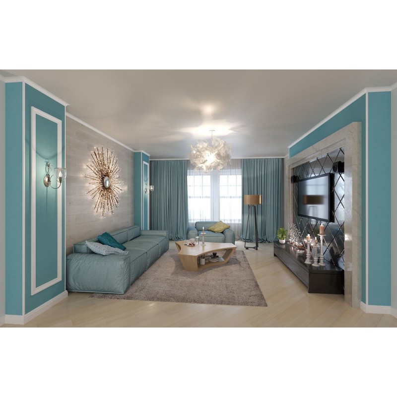 Карниз К011, 80х80, экополимер