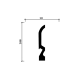 Плинтус DD700 напольный под подсветку 